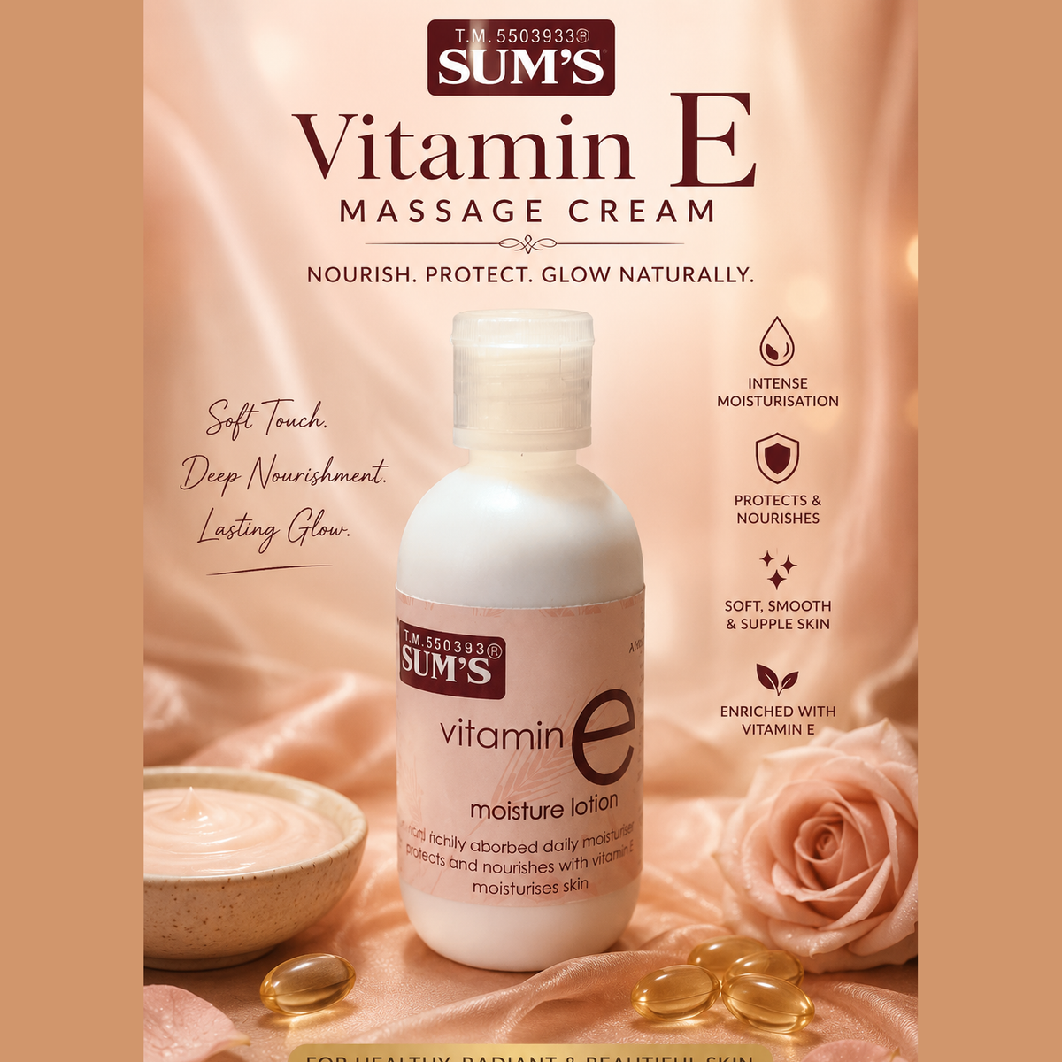 Kay's Vitamin E Daily Moisturiser for soft and youthful skin
