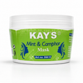 Kay's Mint & Camphor Mask Art No. 044H – Soothing Face Mask for Dark Skin, Brightening & Purifying